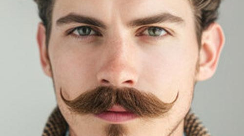 Comment tailler une moustache en guidon ?