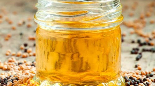 L'huile de moutarde pour faire pousser sa barbe.