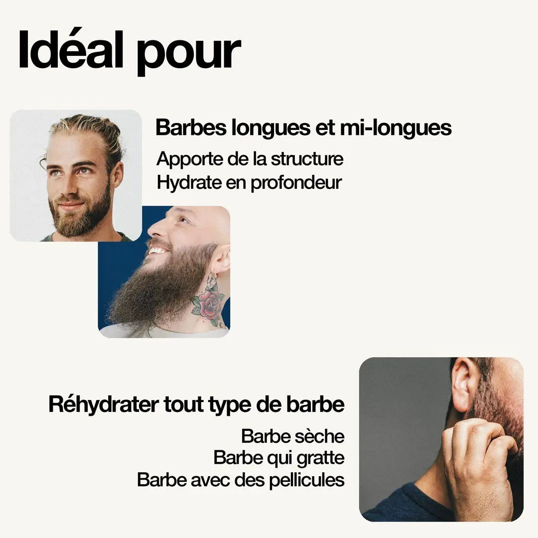Baume à barbe bio - Sapiens