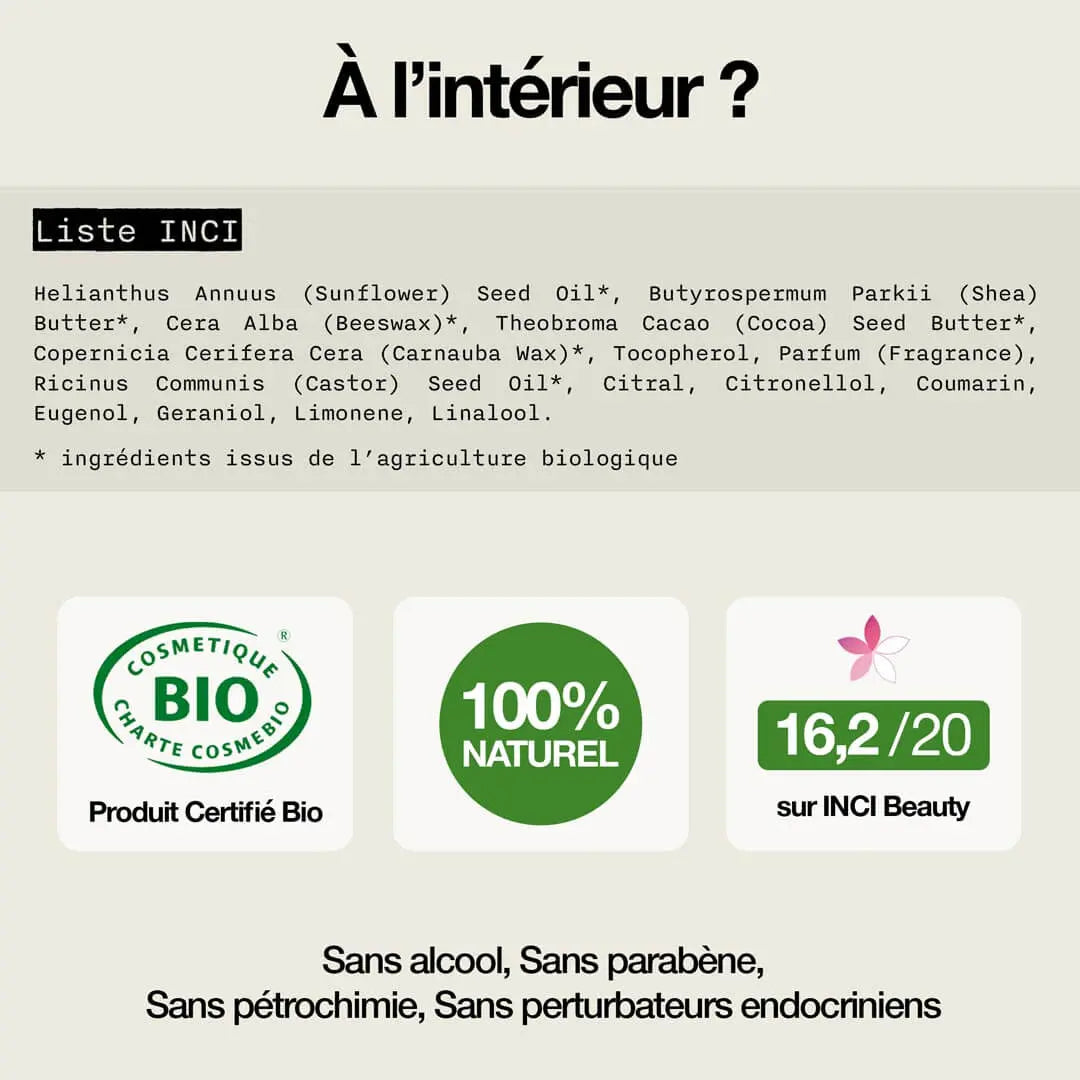 Baume à barbe bio - Sapiens