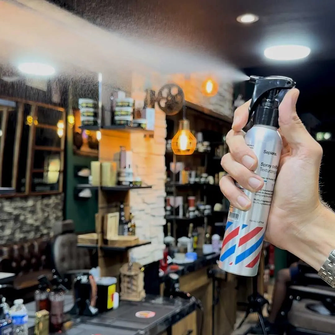 Cire Mate + Spray Coiffant + Huile à Barbe - Sapiens