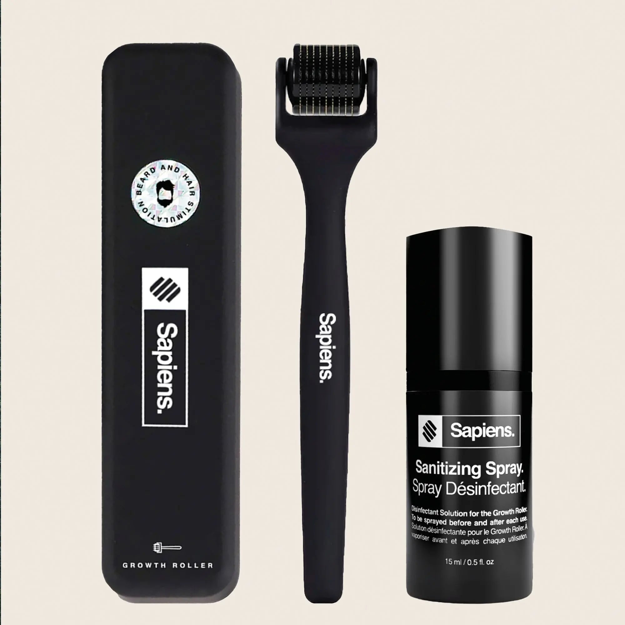 Dermaroller Barbe et Cheveux - Sapiens