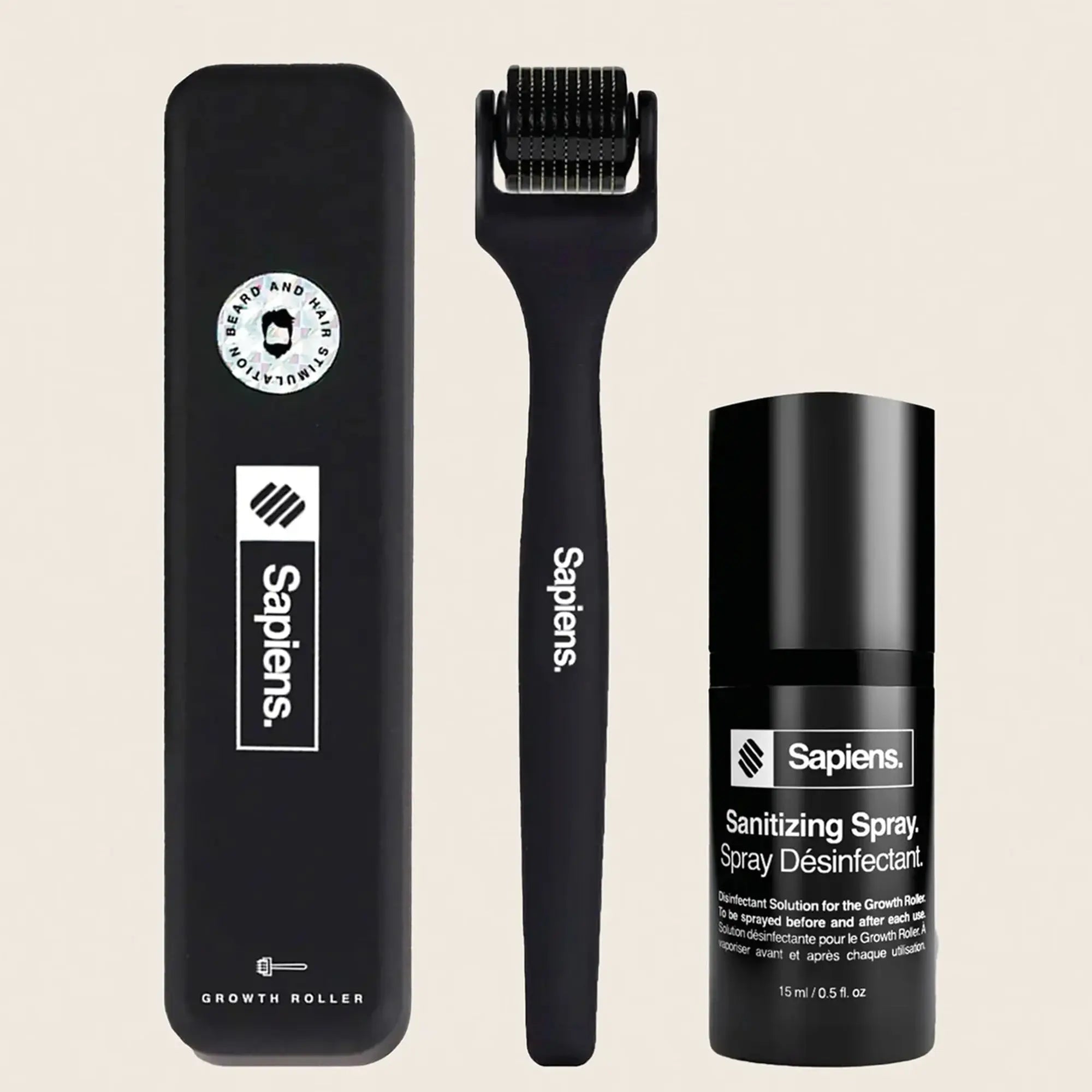 Dermaroller Barbe et Cheveux - Sapiens