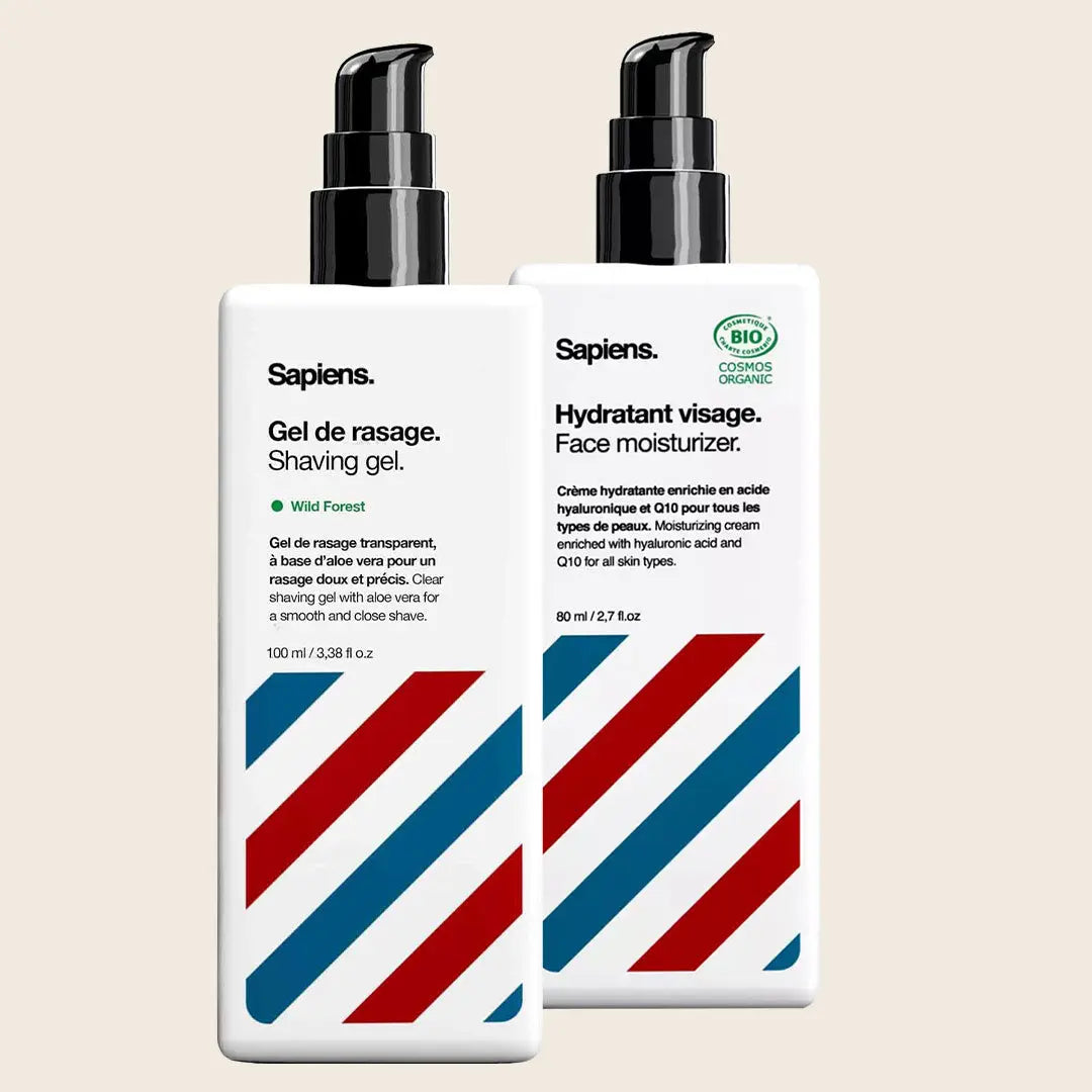 Gel de Rasage + Hydratant Visage - Sapiens