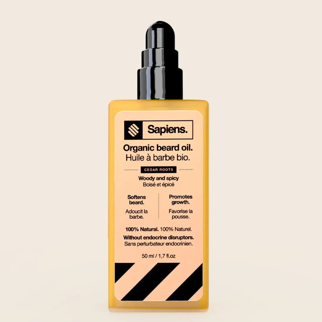 Huile à Barbe - Cedar Roots Edition - Sapiens