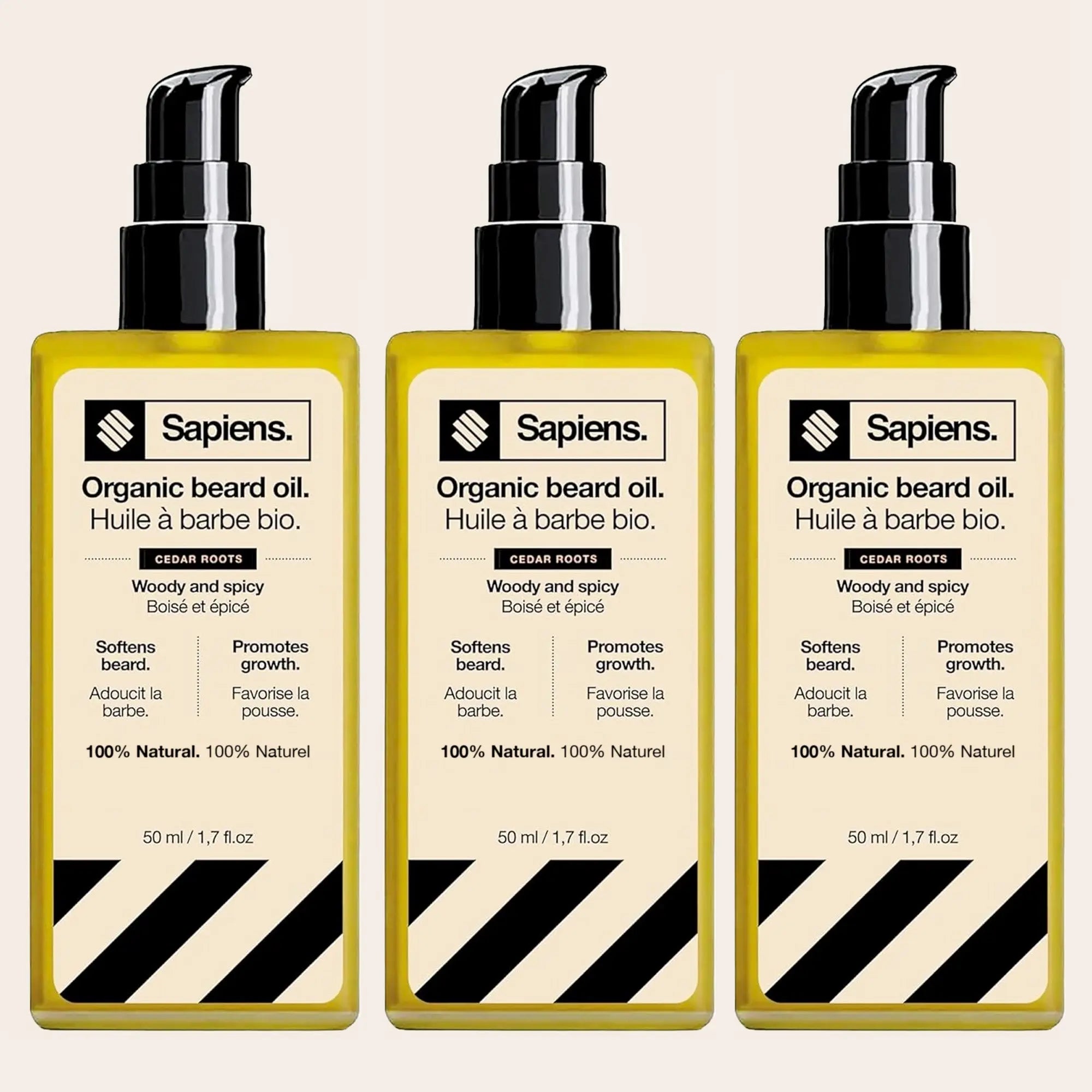 Huile à Barbe - Cedar Roots Edition - Sapiens