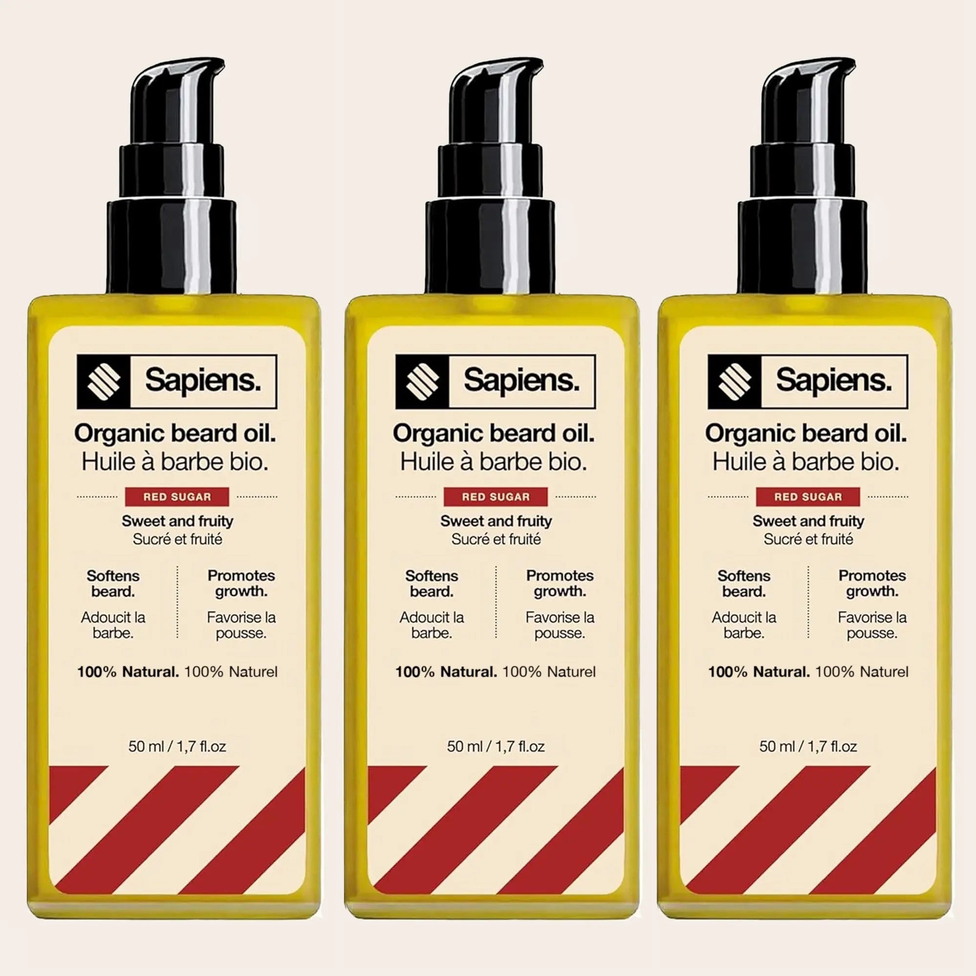 Huile à Barbe - Red Sugar Edition - Sapiens