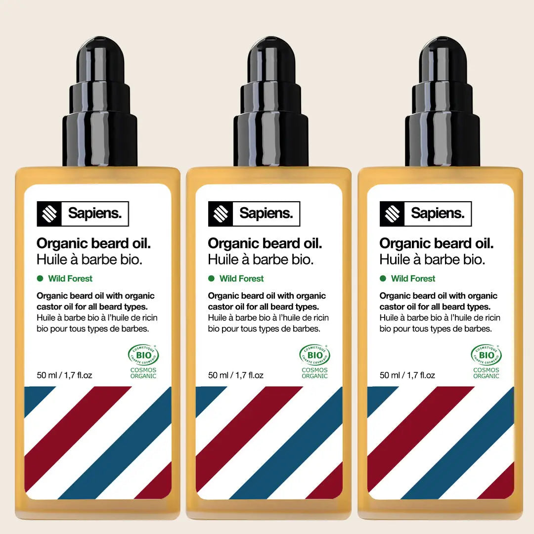 Huile à barbe bio - Sapiens