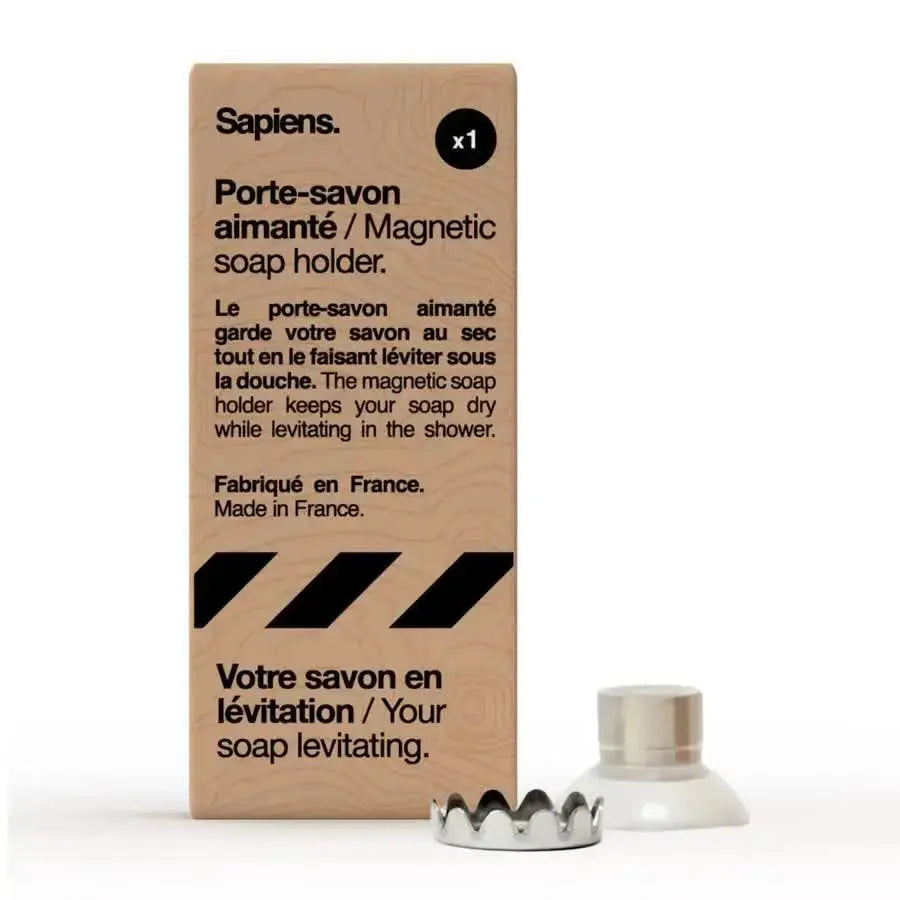 Pack 3 Savons + Porte-Savon Aimanté - Sapiens