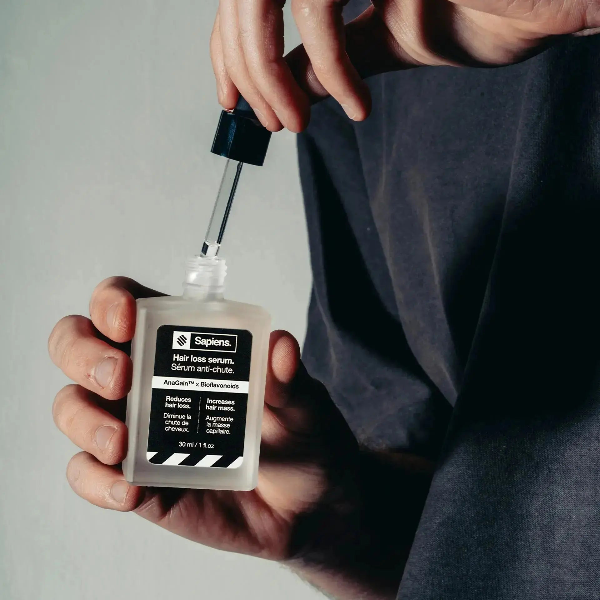 Sérum anti-chute cheveux - Sapiens