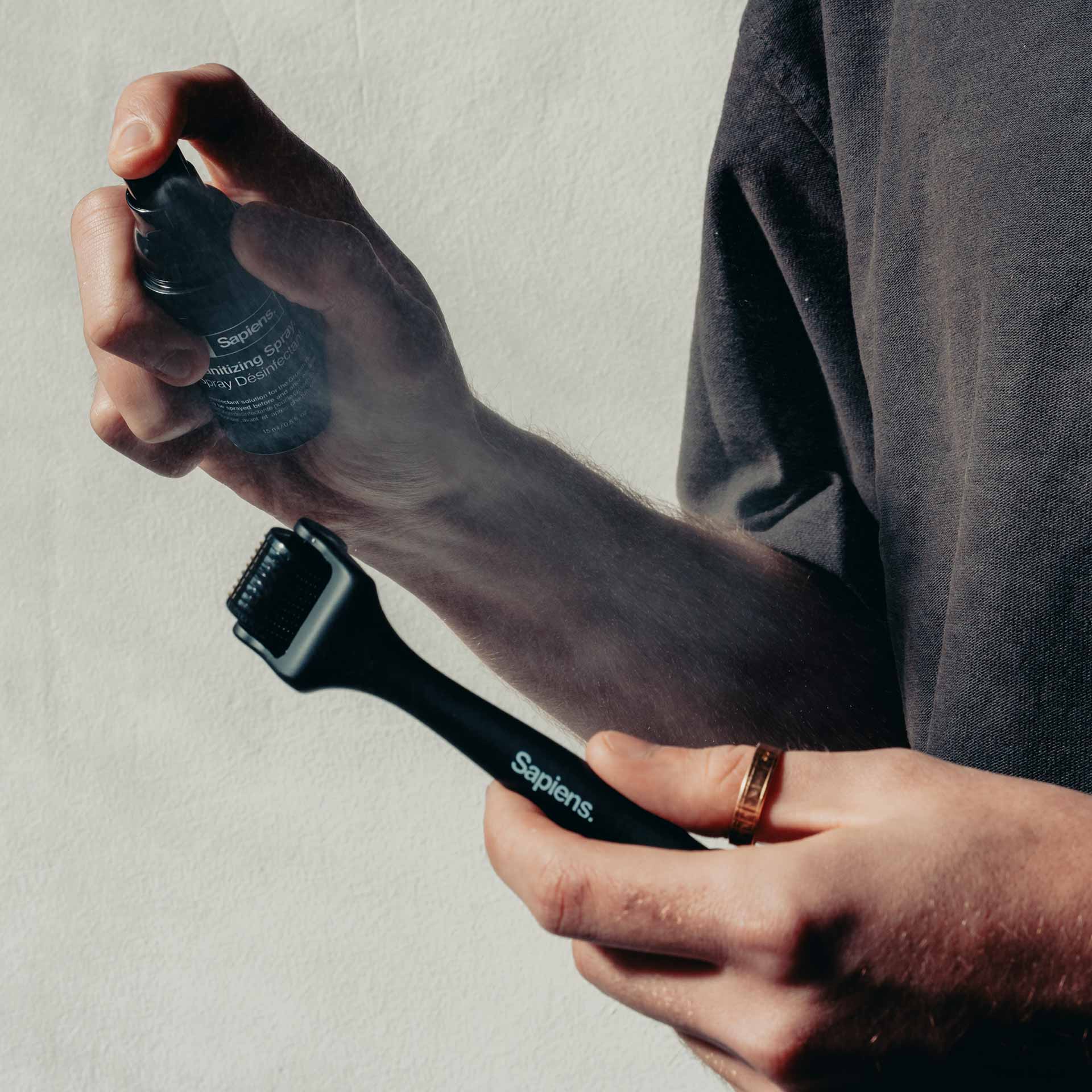 Dermaroller Barbe et Cheveux - Sapiens