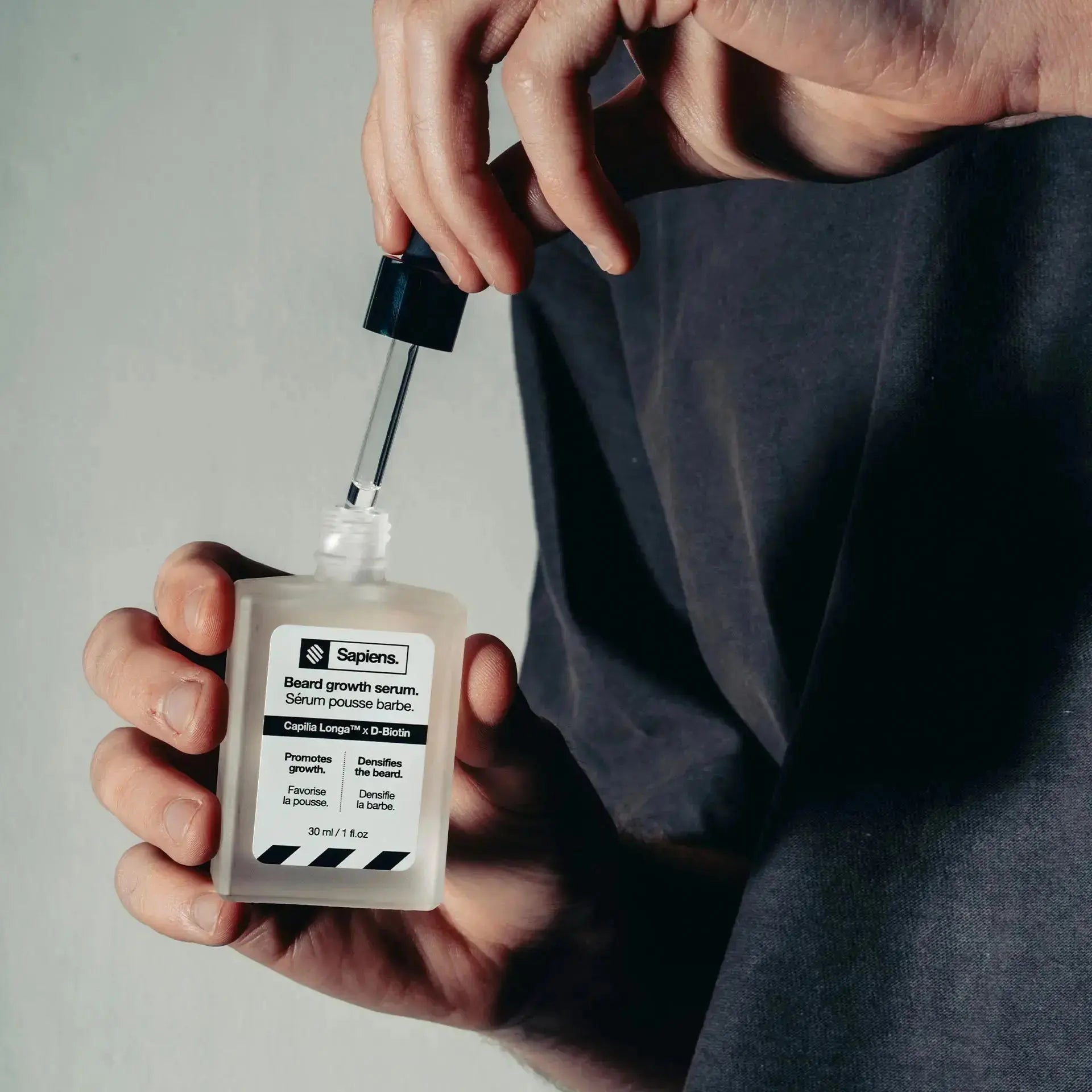 Sérum pousse barbe - Sapiens