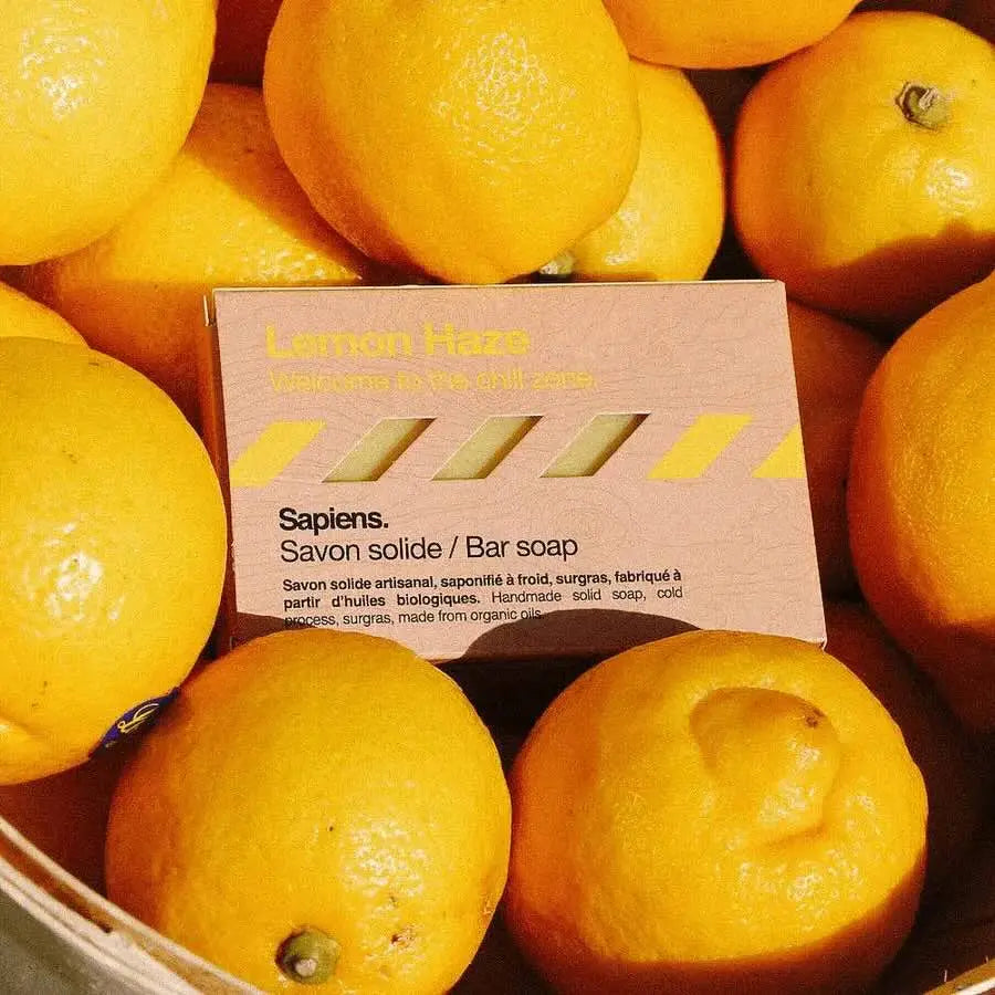 Pack 4 Savons + Porte-Savon Aimanté - Sapiens