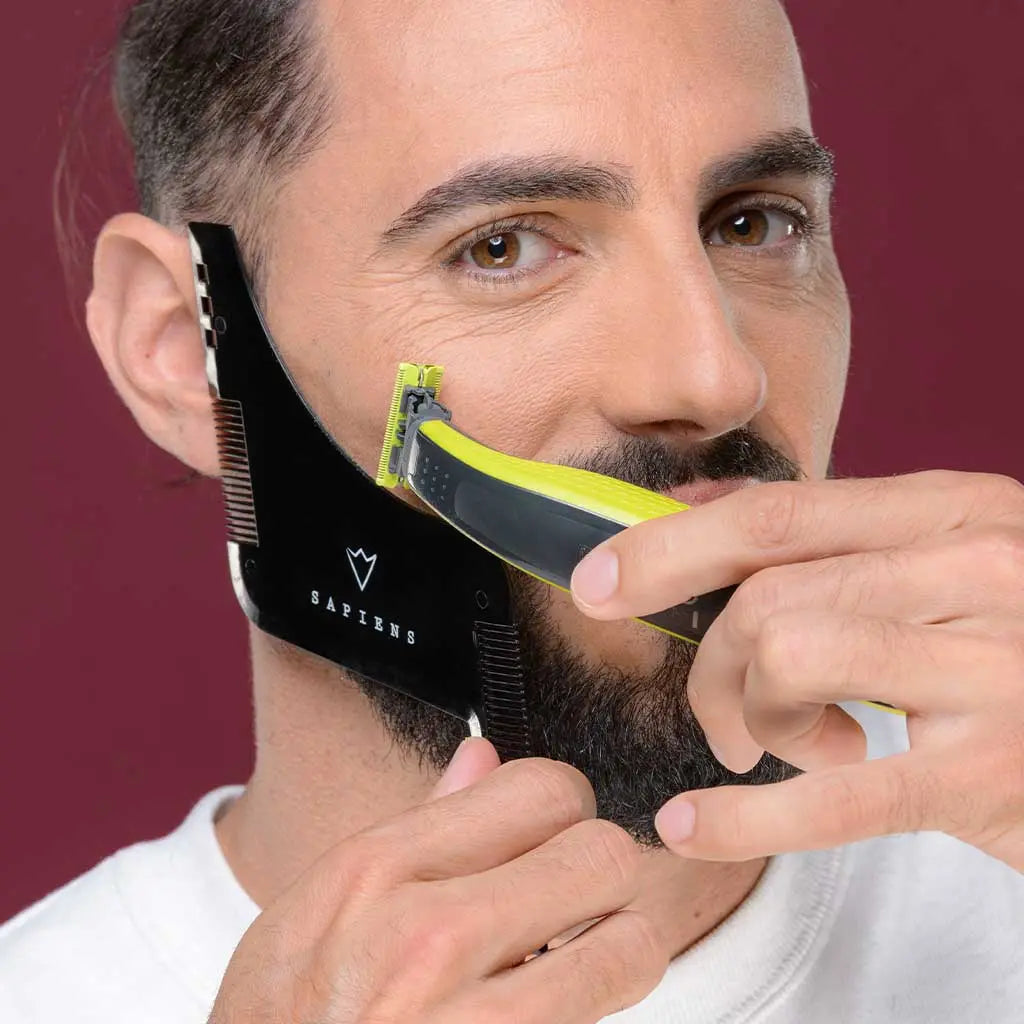 Pochoir à barbe - Sapiens