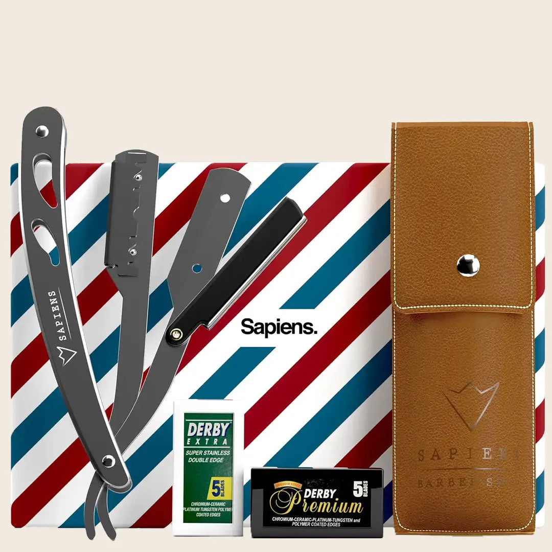 Rasoir de barbier - Argent - Sapiens