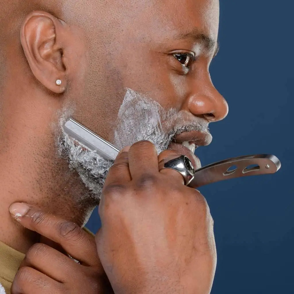 Rasoir de barbier - Argent - Sapiens