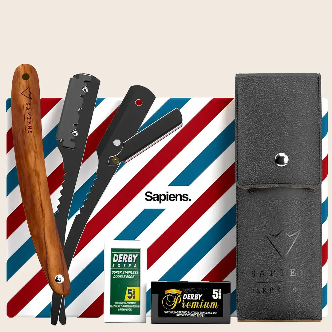 Rasoir de barbier - Bois - Sapiens