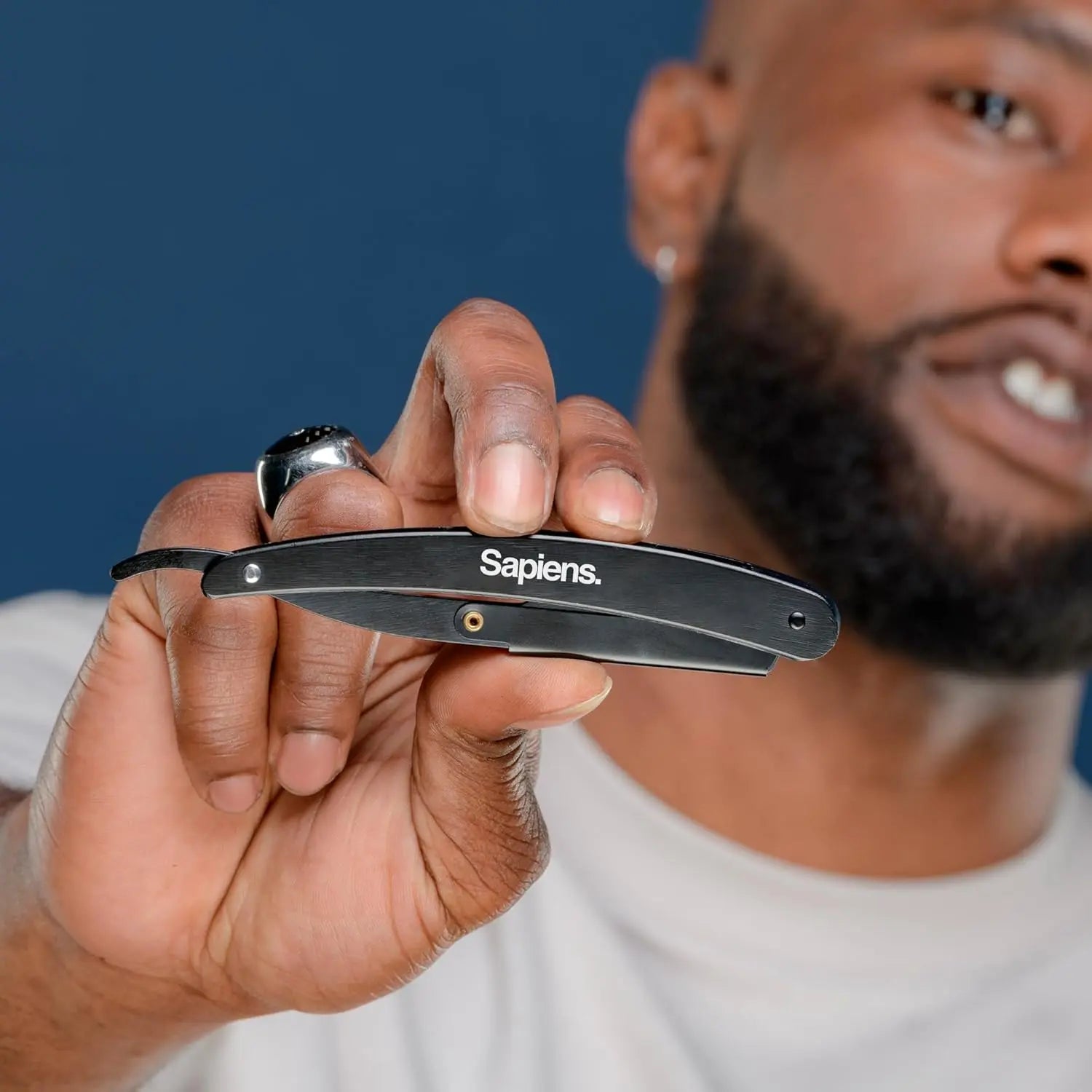 Rasoir de barbier - Noir - Sapiens