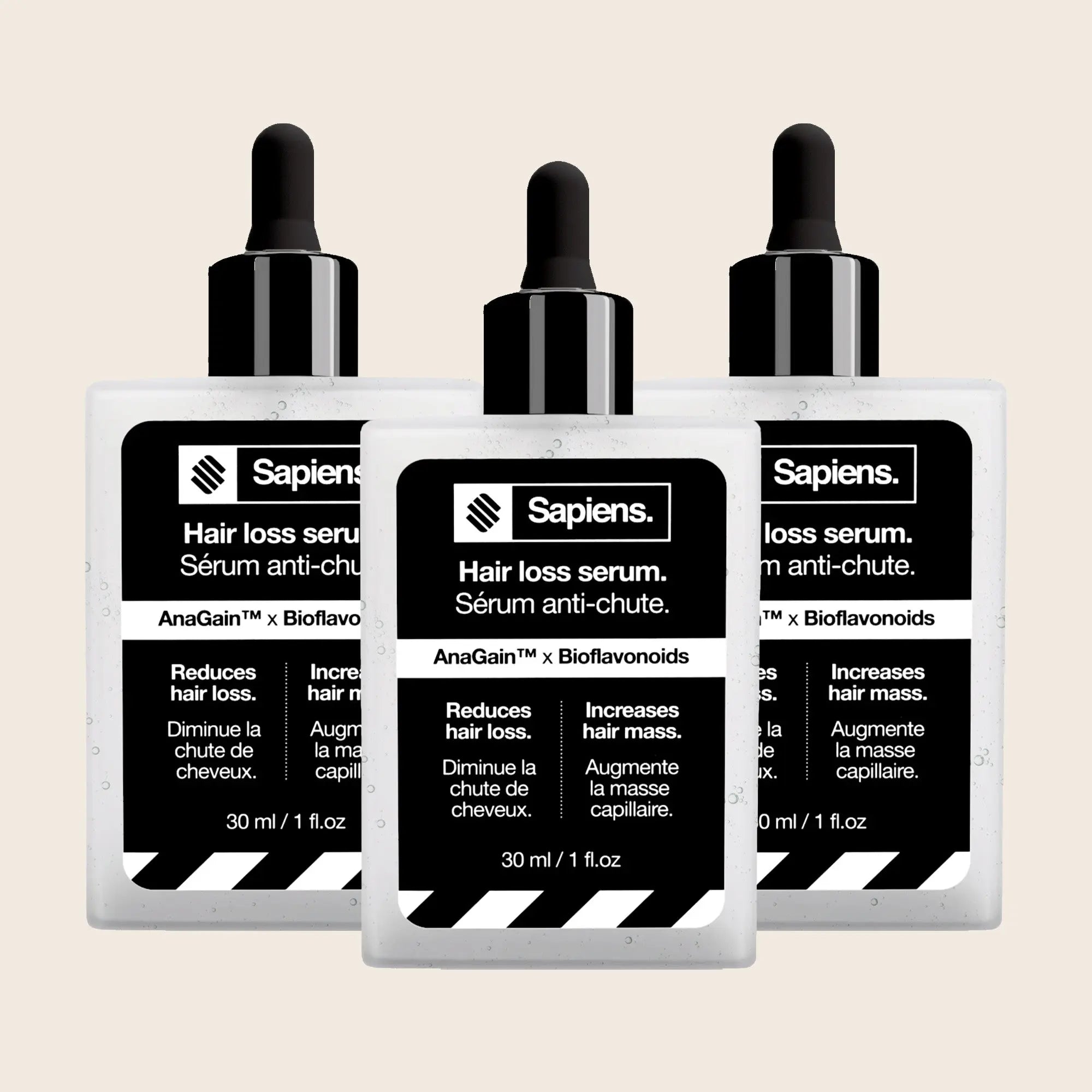 Sérum anti-chute cheveux - Sapiens