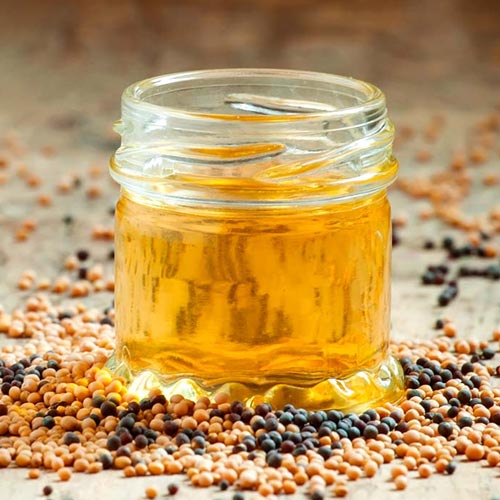 L'huile de moutarde pour faire pousser sa barbe.