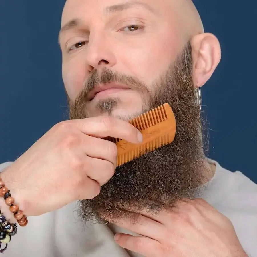 Brosse + Peigne + Ciseaux à Barbe - Sapiens