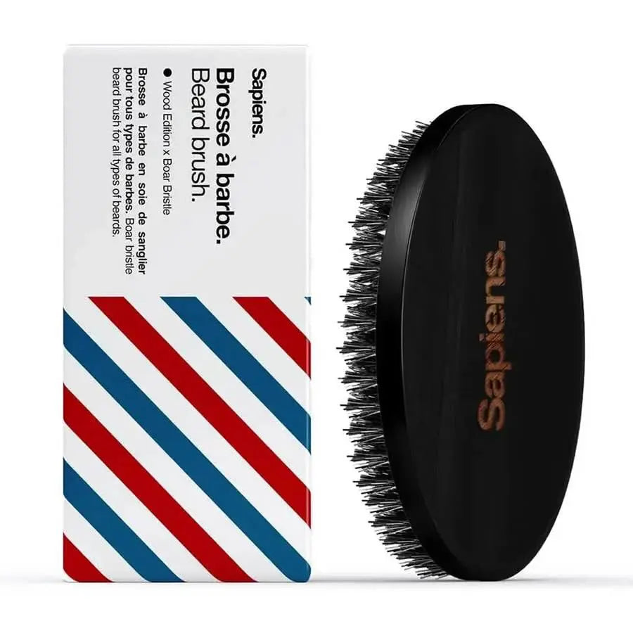 Brosse + Peigne + Ciseaux à Barbe - Sapiens