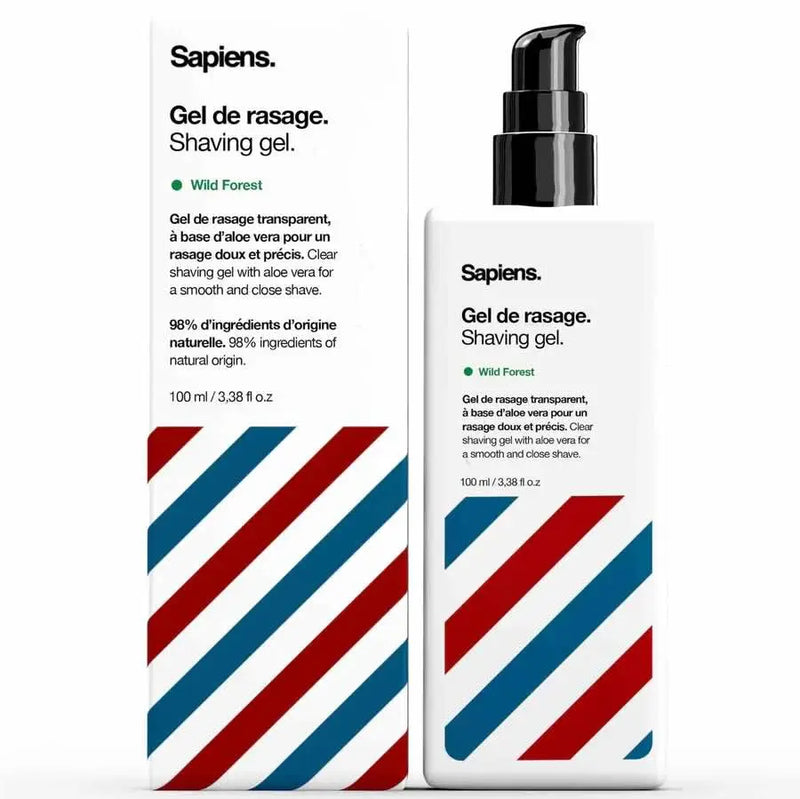 Gel de Rasage + Hydratant Visage - Sapiens