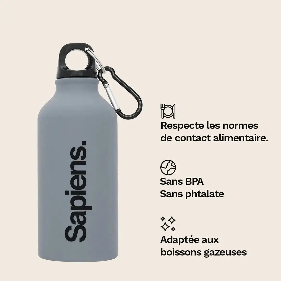 Gourde en Aluminium 400ml - Sapiens