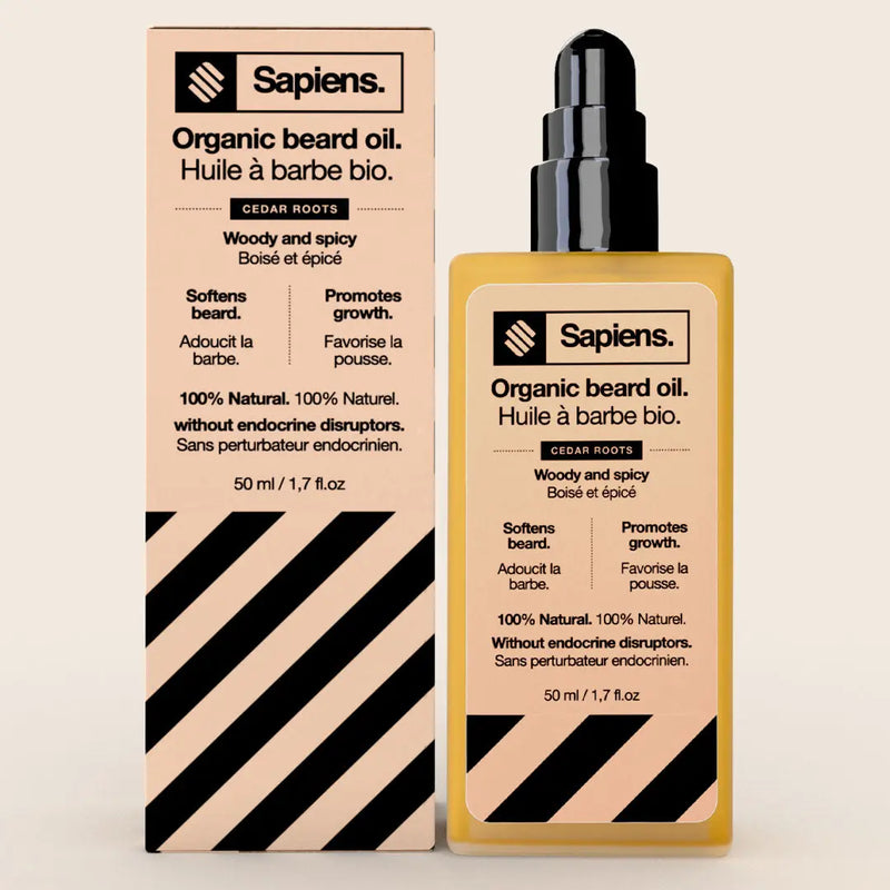 Huile à Barbe - Cedar Roots Edition - Sapiens