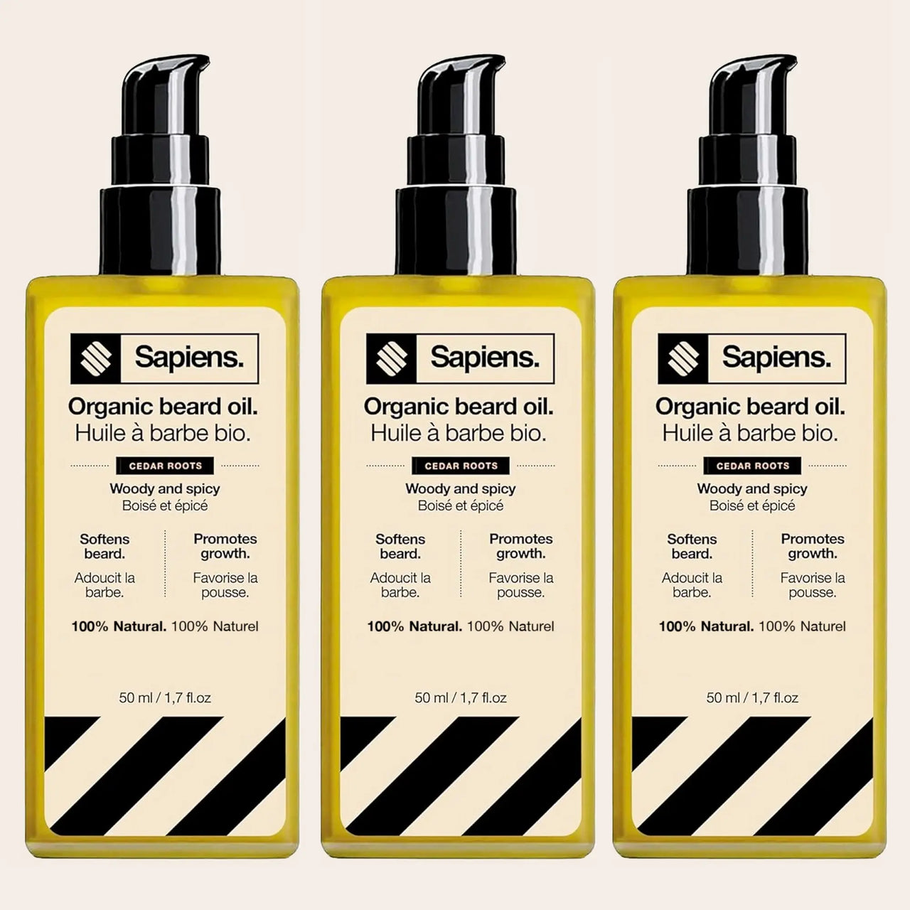 Huile à Barbe - Cedar Roots Edition - Sapiens