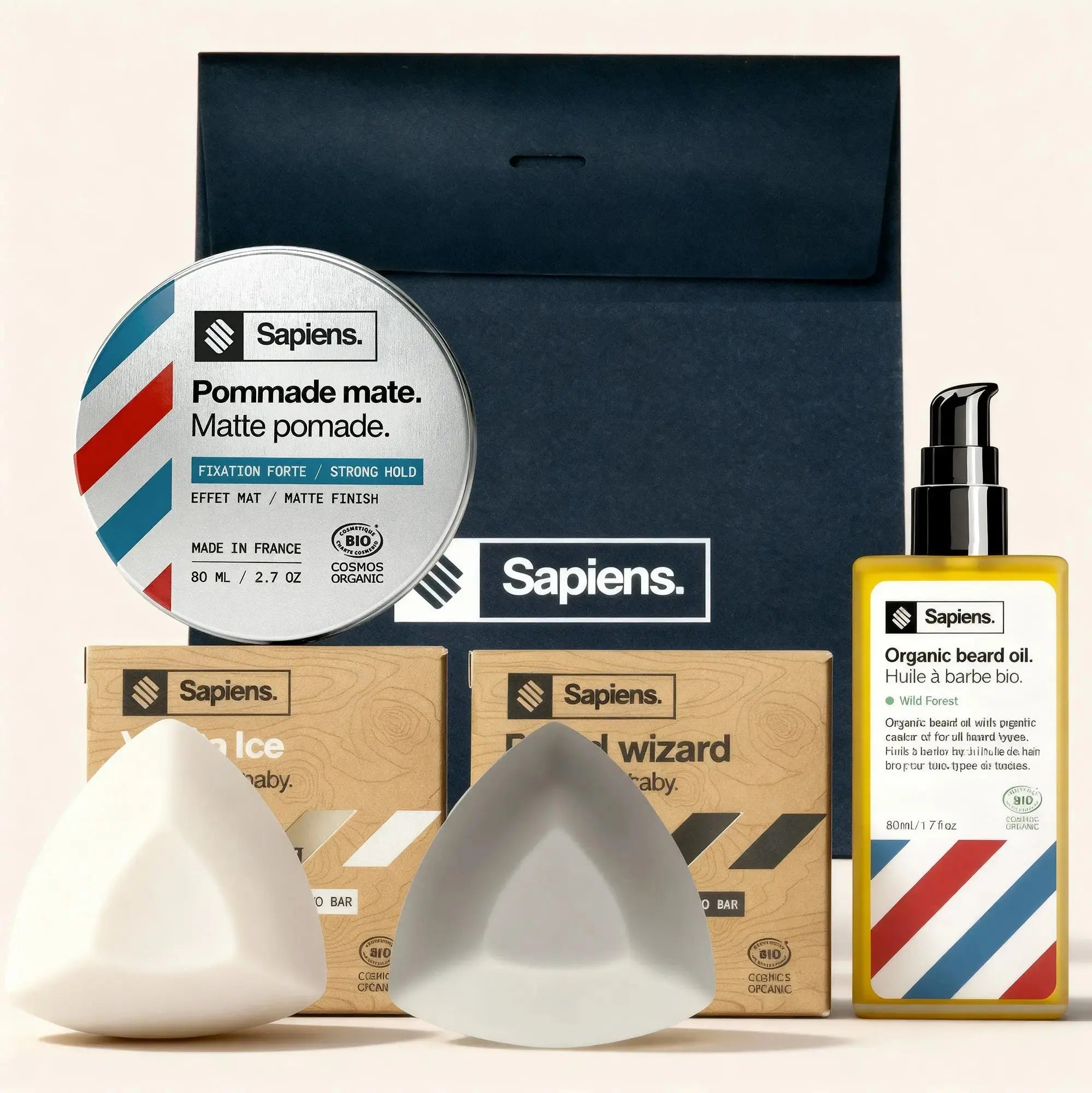 Kit Cadeau - Cheveux + Barbe - Sapiens