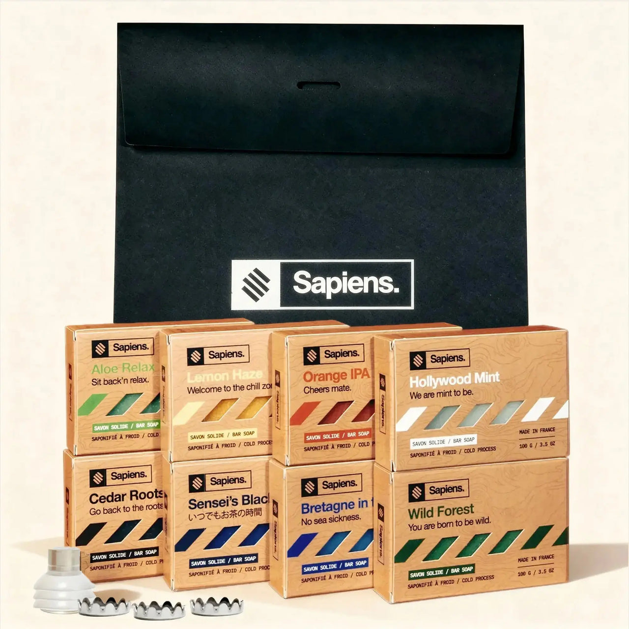 Kit Cadeau - Savons 8 Senteurs - Sapiens