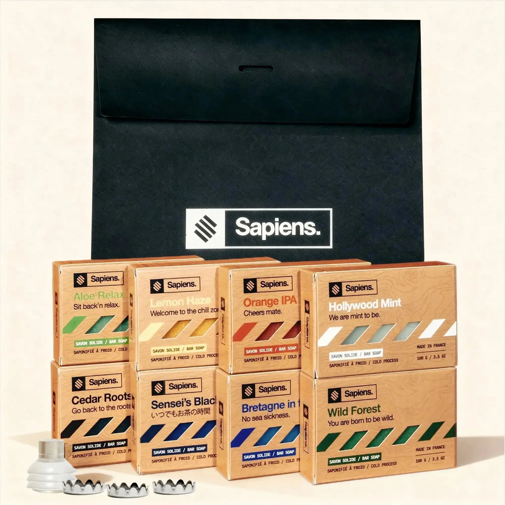 Kit Cadeau - Savons 8 Senteurs - Sapiens