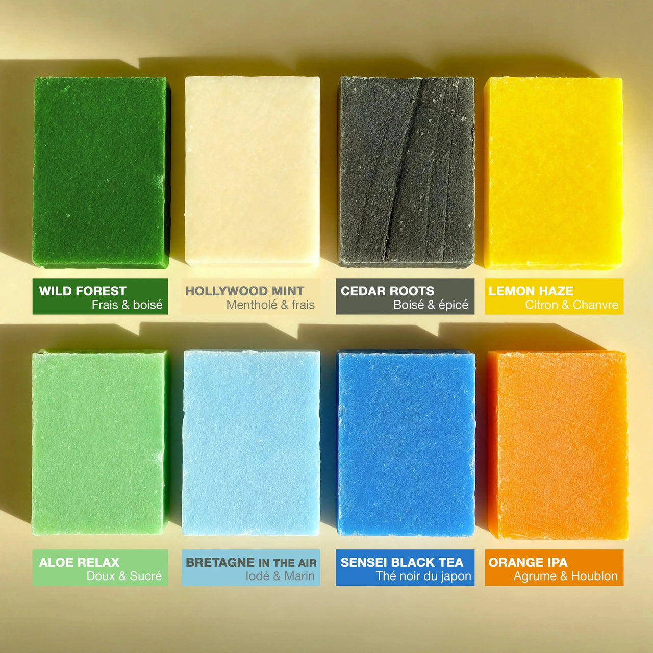 Kit Cadeau - Savons 8 Senteurs - Sapiens