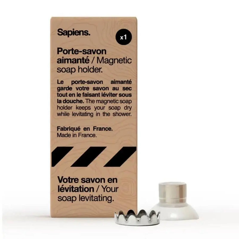 Pack 3 Savons + Porte-Savon Aimanté - Sapiens